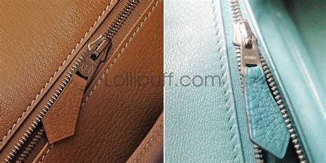 hermes zipper pull|authentic hermes hardware.